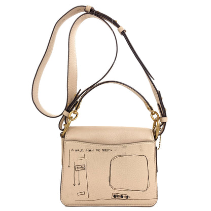 COACH 6892 Basquiat collaboration 2WAY Shoulder Bag Leather Ladies [Used]