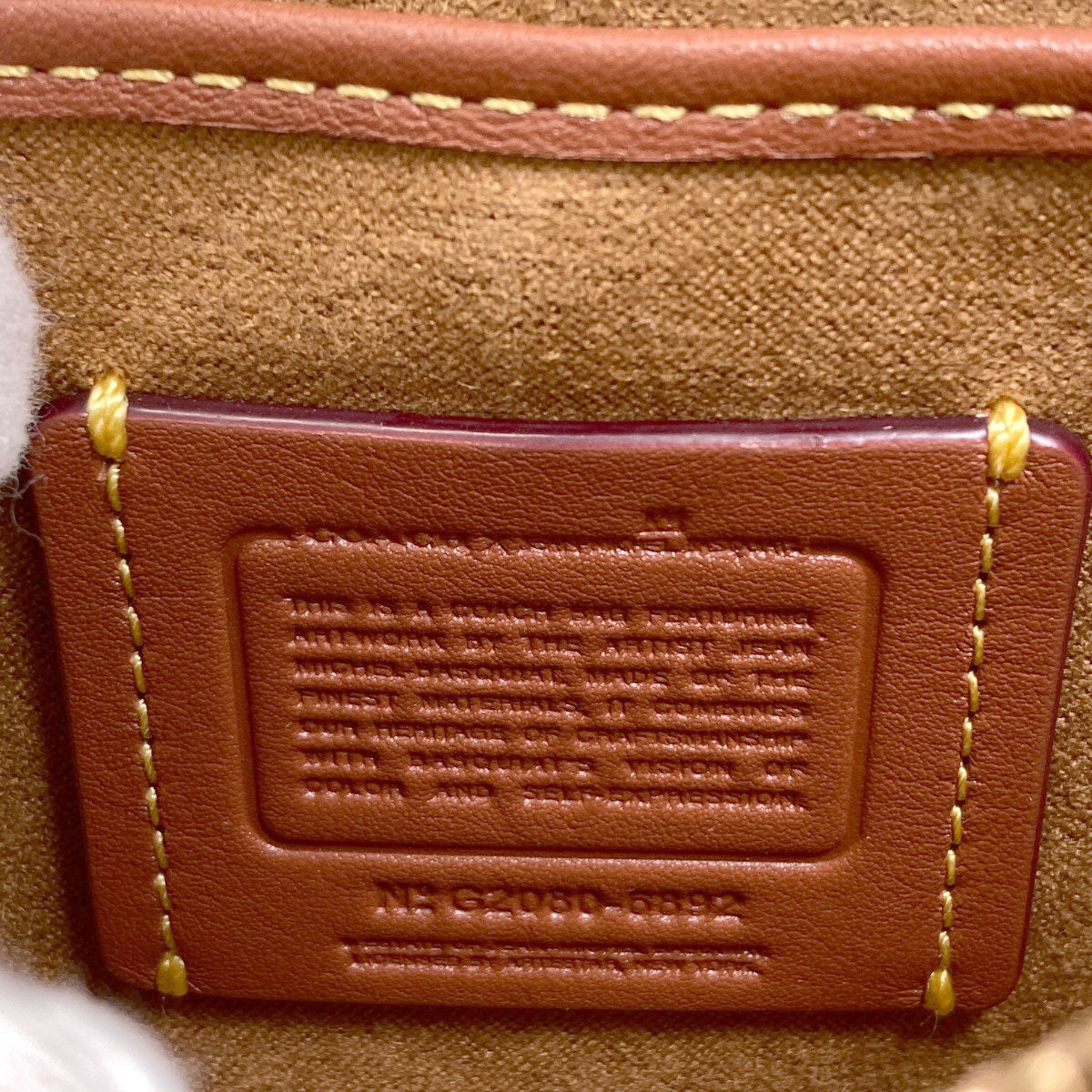 COACH 6892 Basquiat collaboration 2WAY Shoulder Bag Leather Ladies [Used]