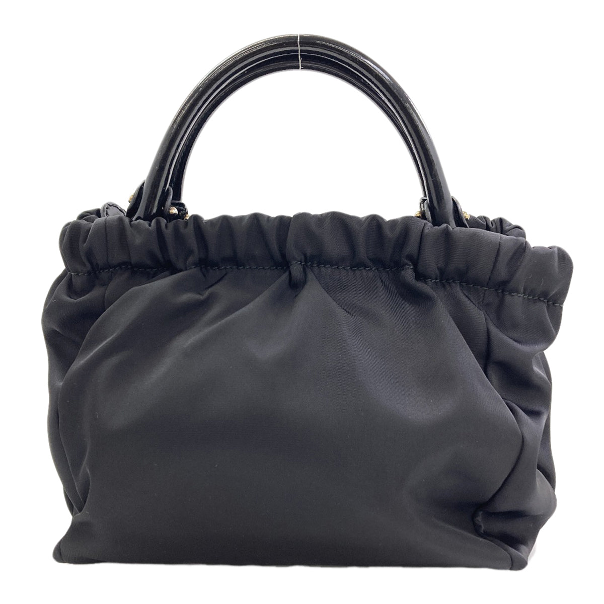 Salvatore Ferragamo Vala Ribbon 2WAY Handbag Nylon Ladies [Used]