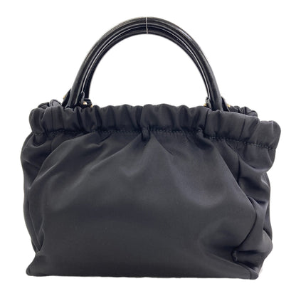 Salvatore Ferragamo Vala Ribbon 2WAY Handbag Nylon Ladies [Used]