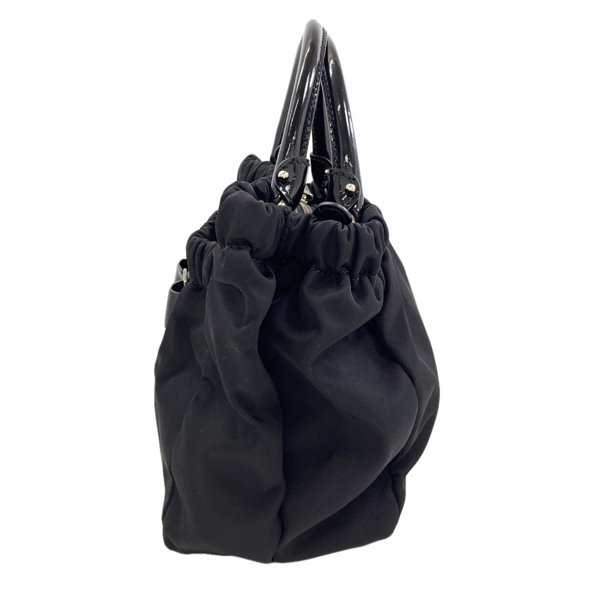Salvatore Ferragamo Vala Ribbon 2WAY Handbag Nylon Ladies [Used]