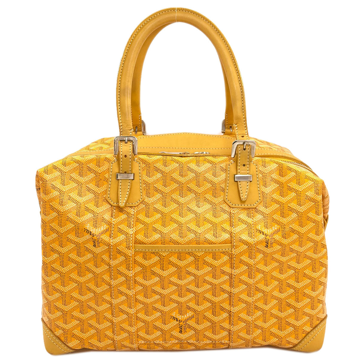GOYARD Boeing 30 herringbone pattern Boston bag PVC Ladies [Used]