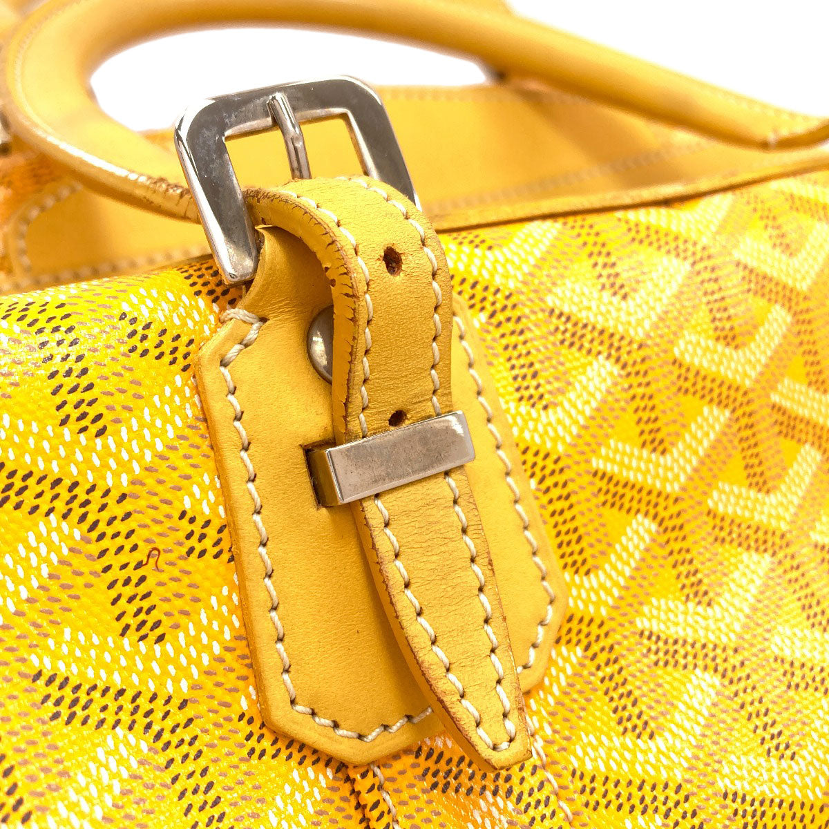 GOYARD Boeing 30 herringbone pattern Boston bag PVC Ladies [Used]