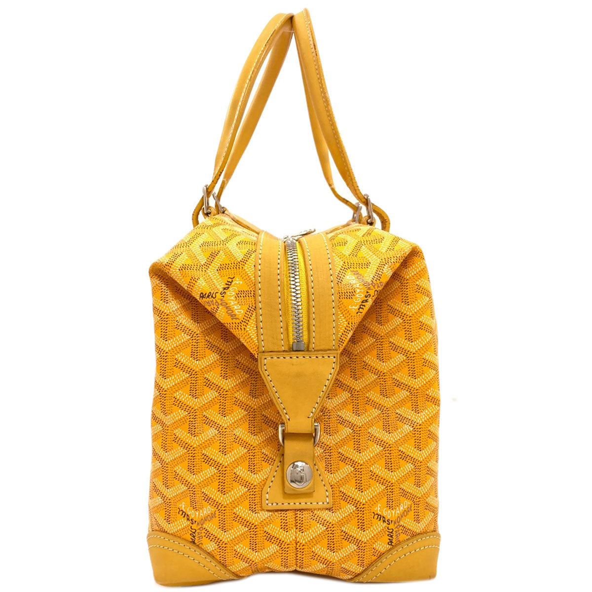 GOYARD Boeing 30 herringbone pattern Boston bag PVC Ladies [Used]
