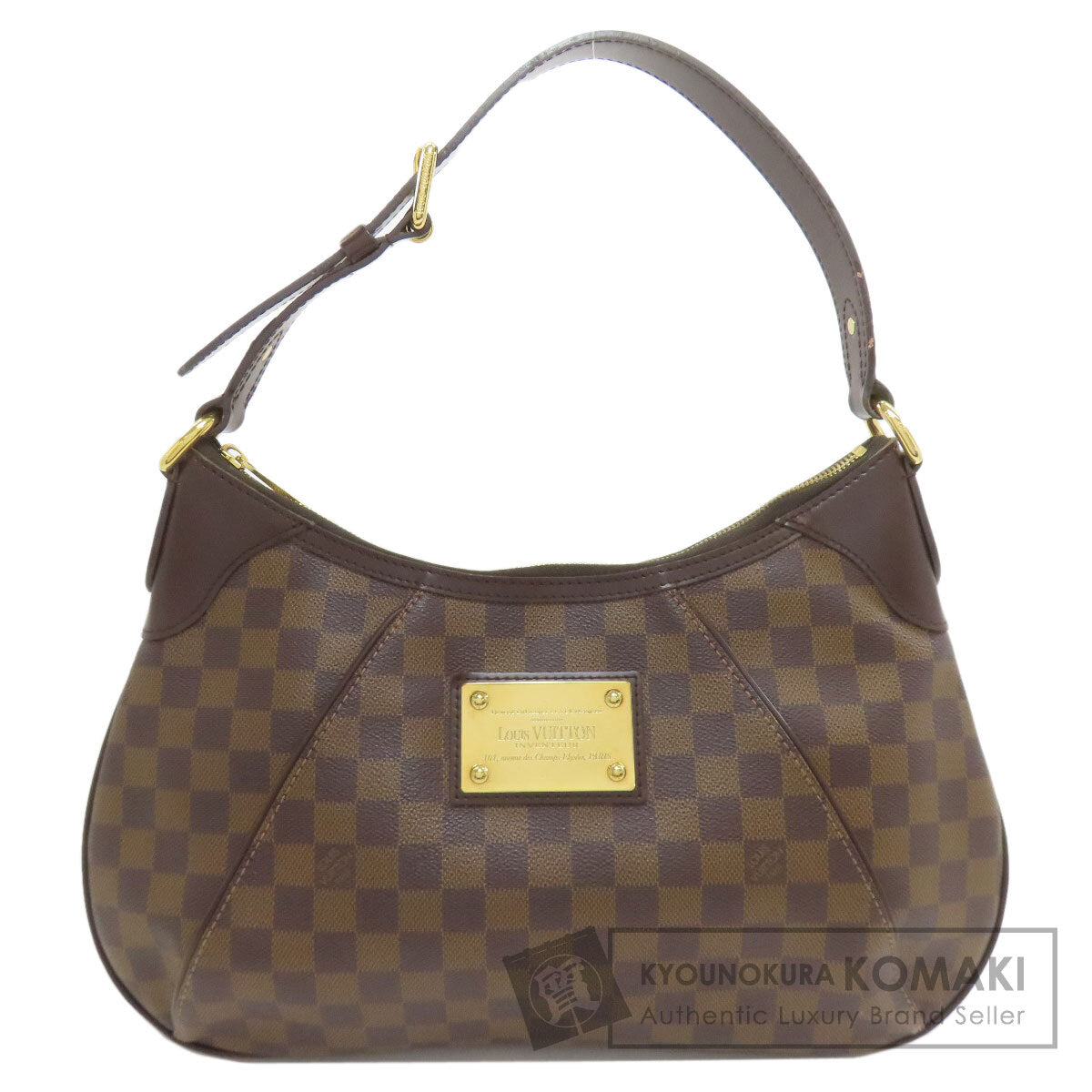ルイヴィトン N48181 テムズGM ショルダーバッグ ダミエキャンバス レディース 【中古】【LOUIS VUITTON】