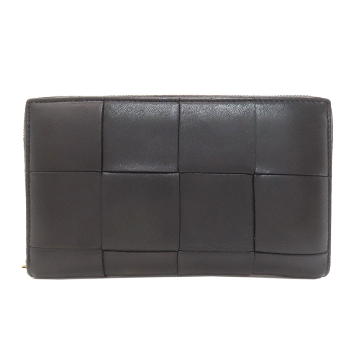 BOTTEGA VENETA Maxi Intrecciato Long wallet (with coin pocket) Calf Ladies [Used]