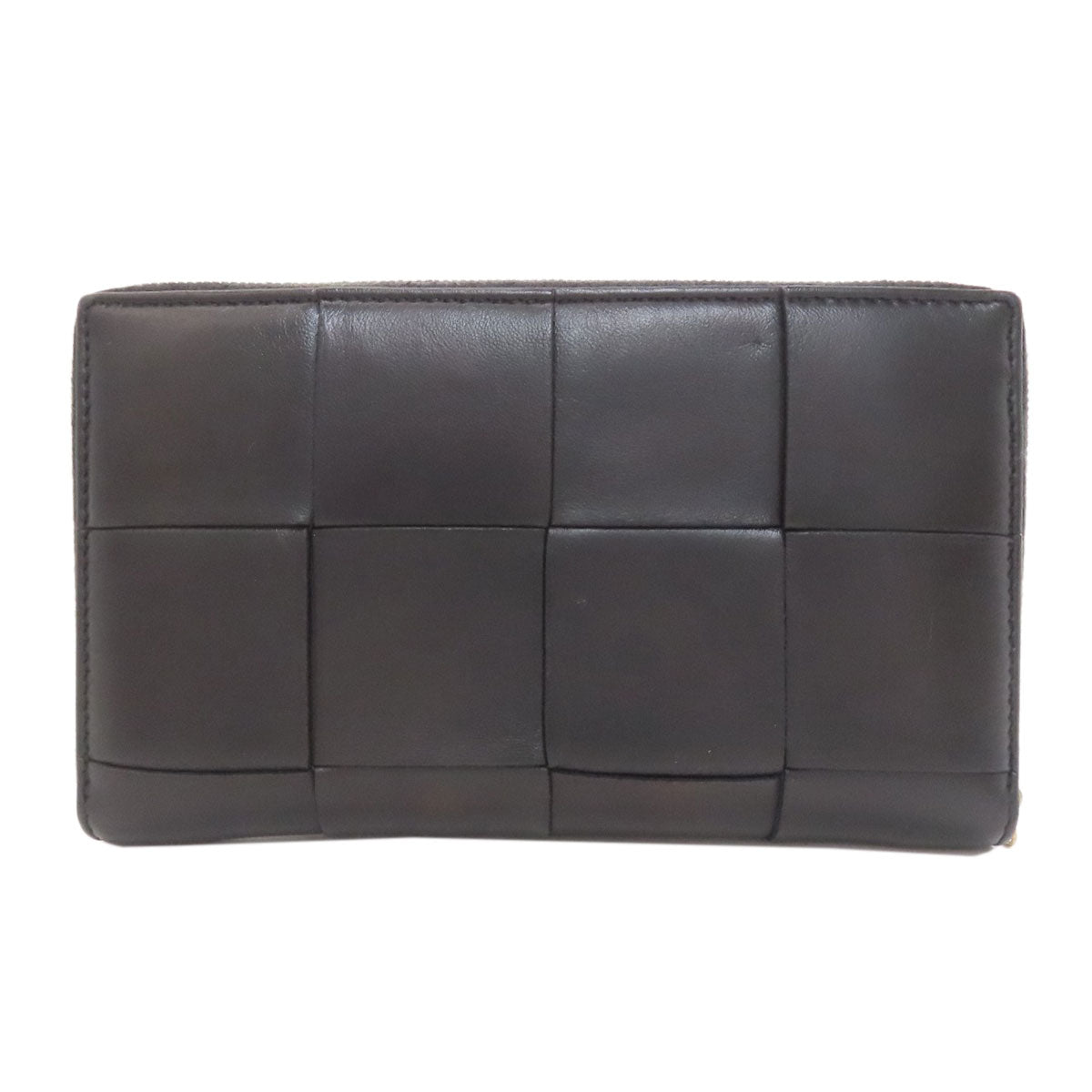 BOTTEGA VENETA Maxi Intrecciato Long wallet (with coin pocket) Calf Ladies [Used]