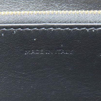 CELINE Zip Around Long wallet (with coin pocket) Leather Ladies [Used]