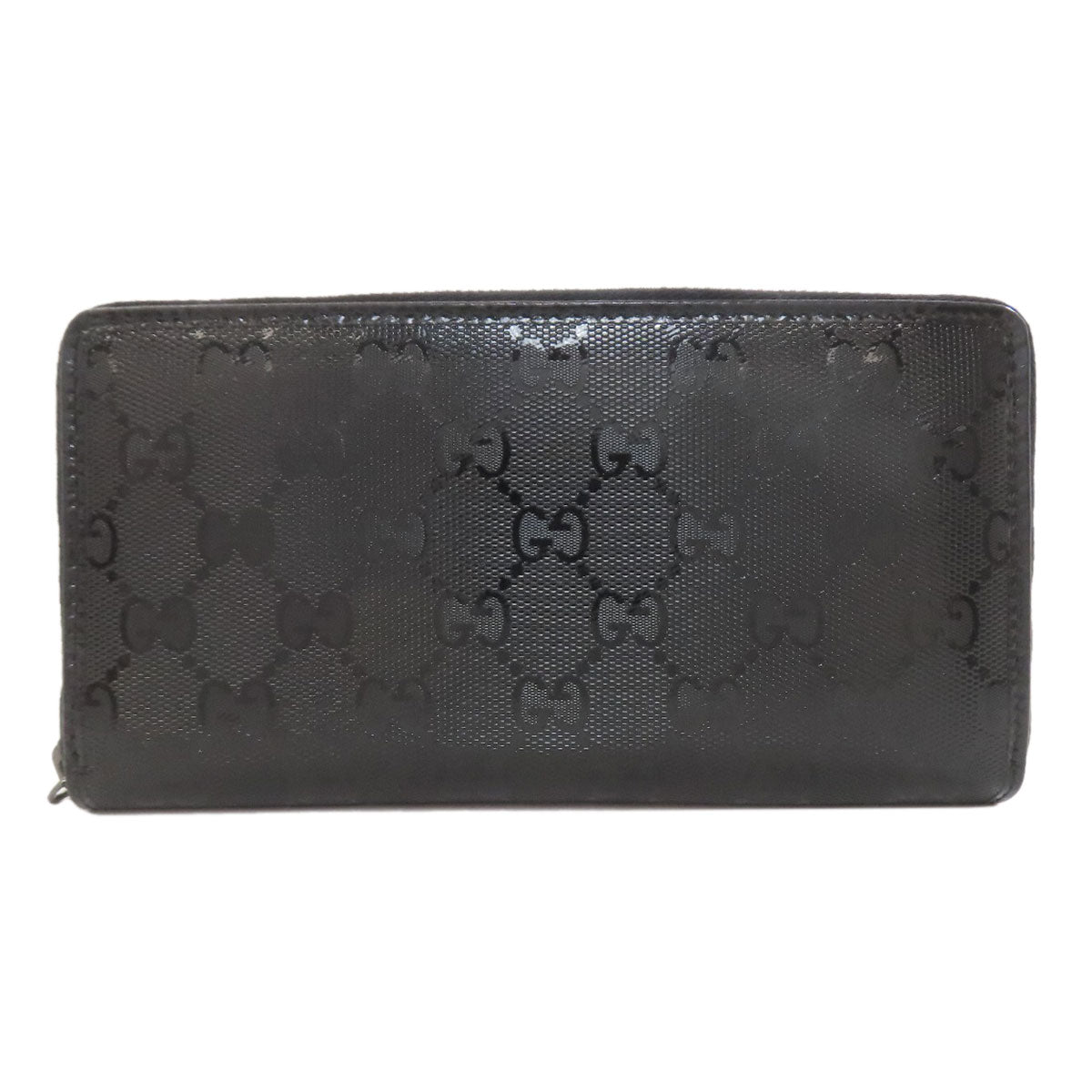 GUCCI 212110 Imprime Zip Around Long wallet (with coin pocket) PVC Ladies [Used]