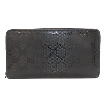 GUCCI 212110 Imprime Zip Around Long wallet (with coin pocket) PVC Ladies [Used]