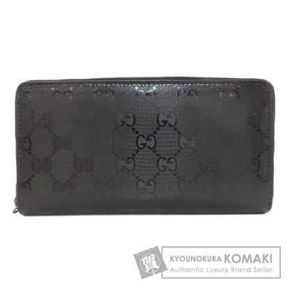 GUCCI 212110 Imprime Zip Around Long wallet (with coin pocket) PVC Ladies [Used]