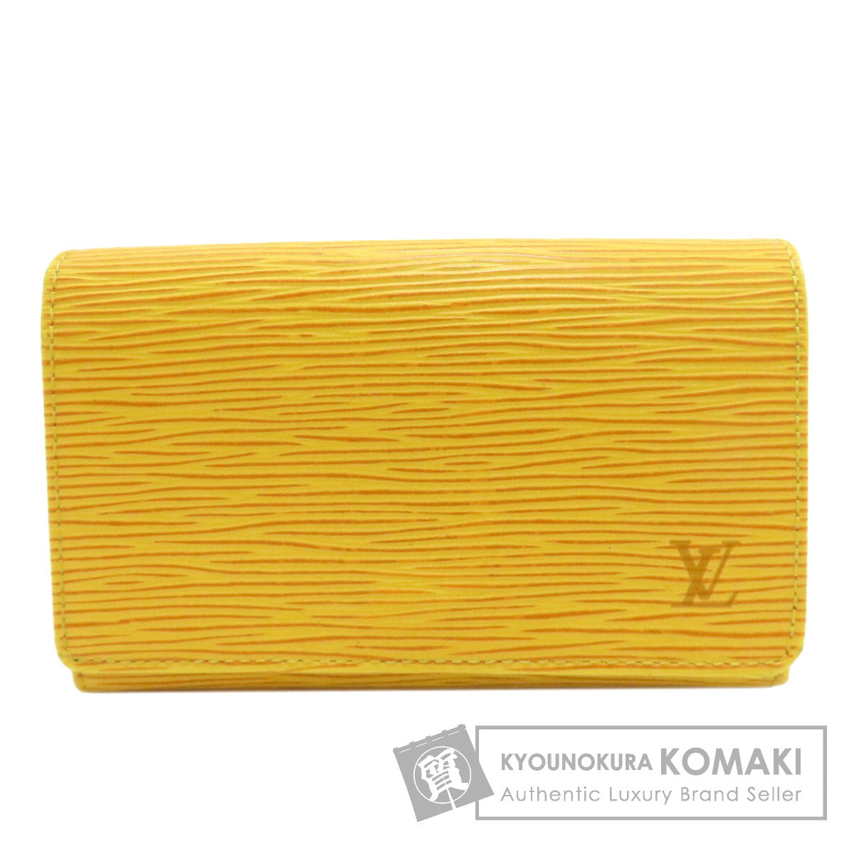 LOUIS VUITTON M63509 Portomonet bietresol Bifold Wallet with Coin Pocket Epi Leather Ladies [Used]