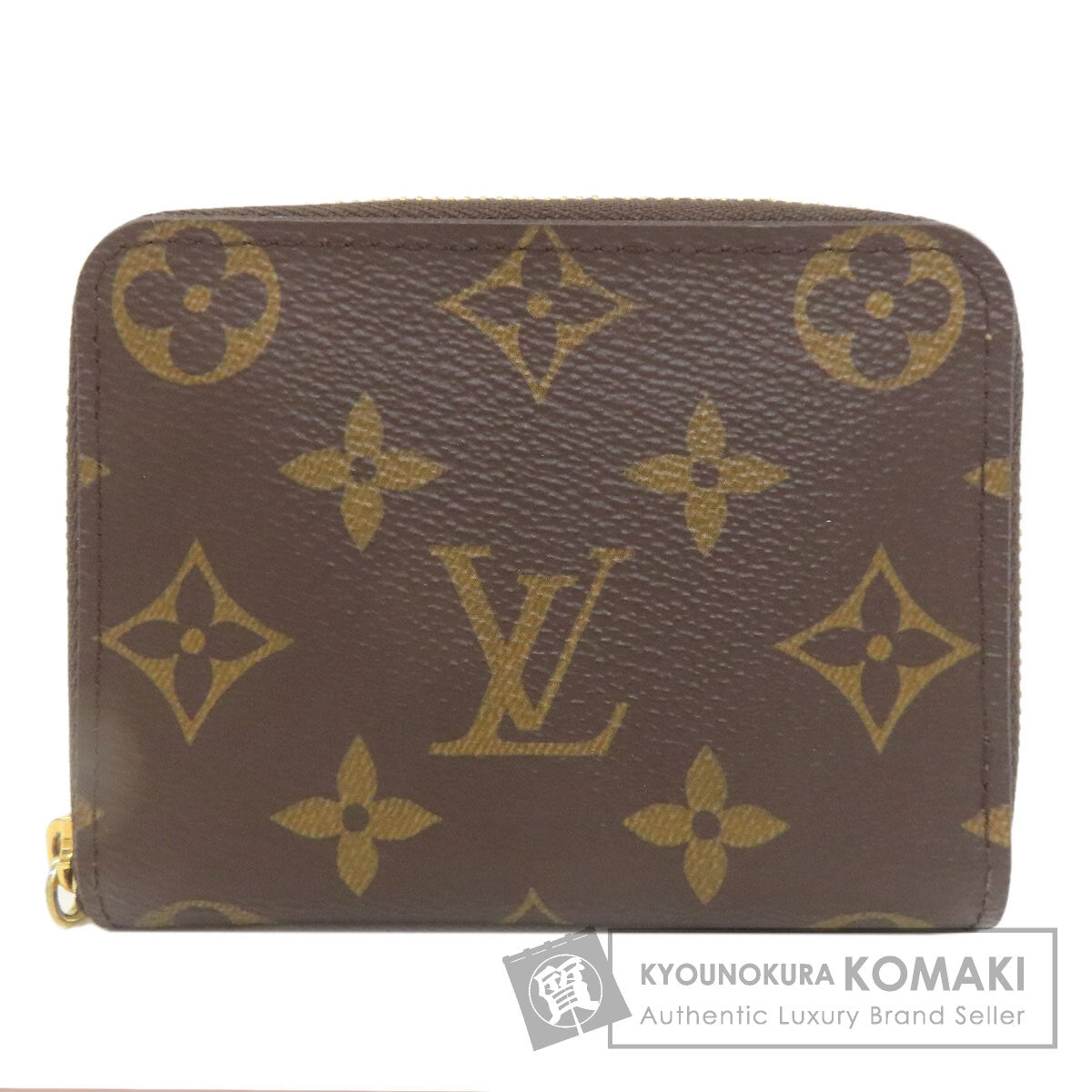 LOUIS VUITTON M60067 Zippy coin purse coin purse Monogram canvas Ladies [Used]
