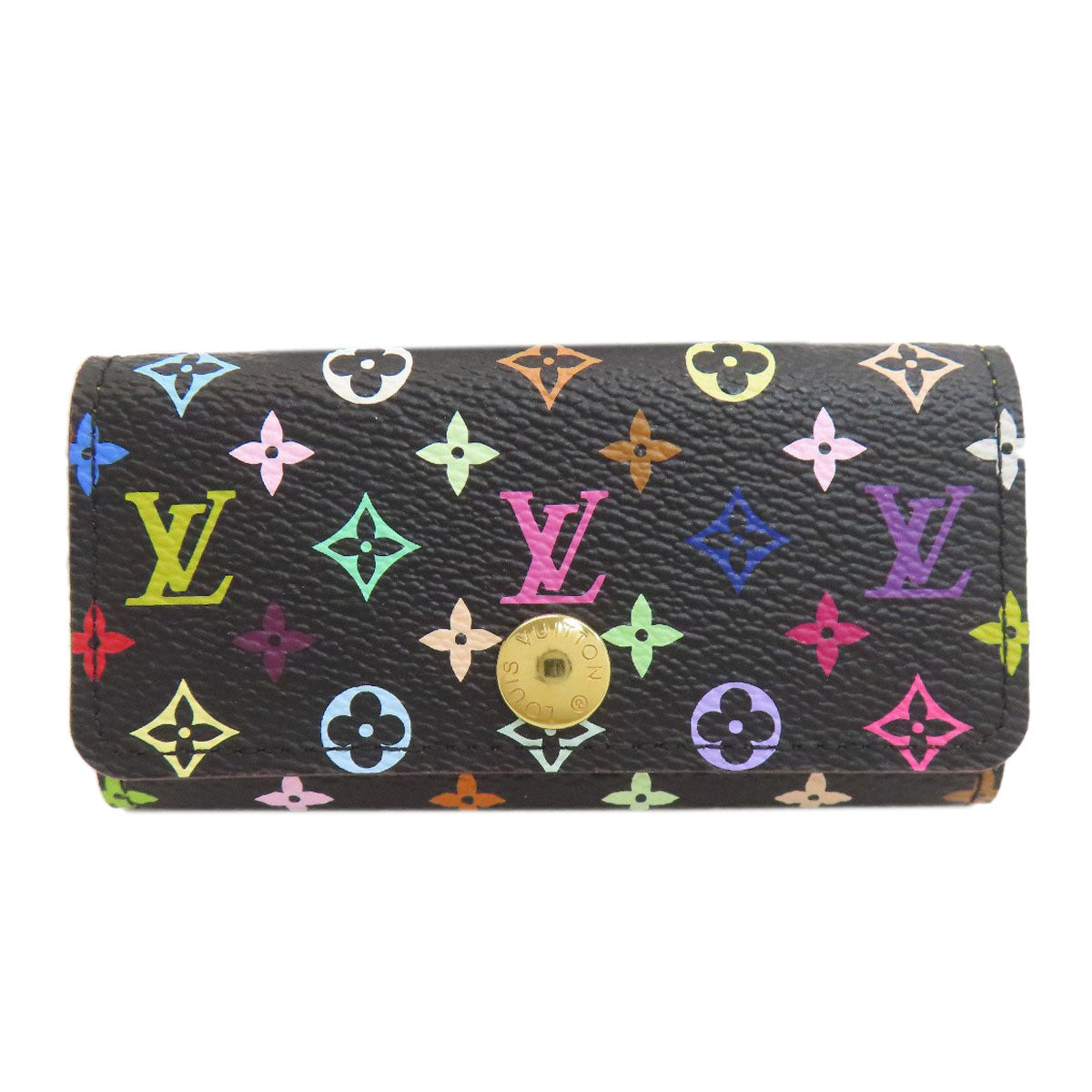 LOUIS VUITTON M60044 Multicles4 key holder Monogram Multicolore canvas Ladies [Used]