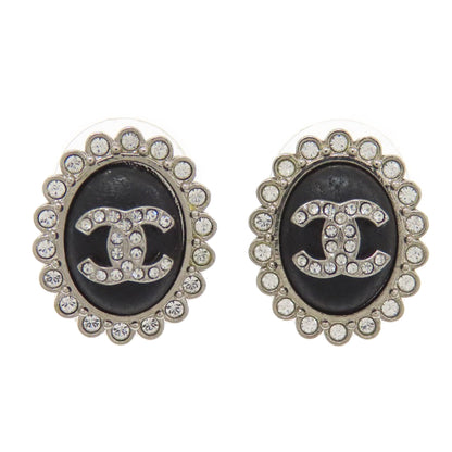 CHANEL COCO Mark rhinestone earring Metal Ladies [Used]