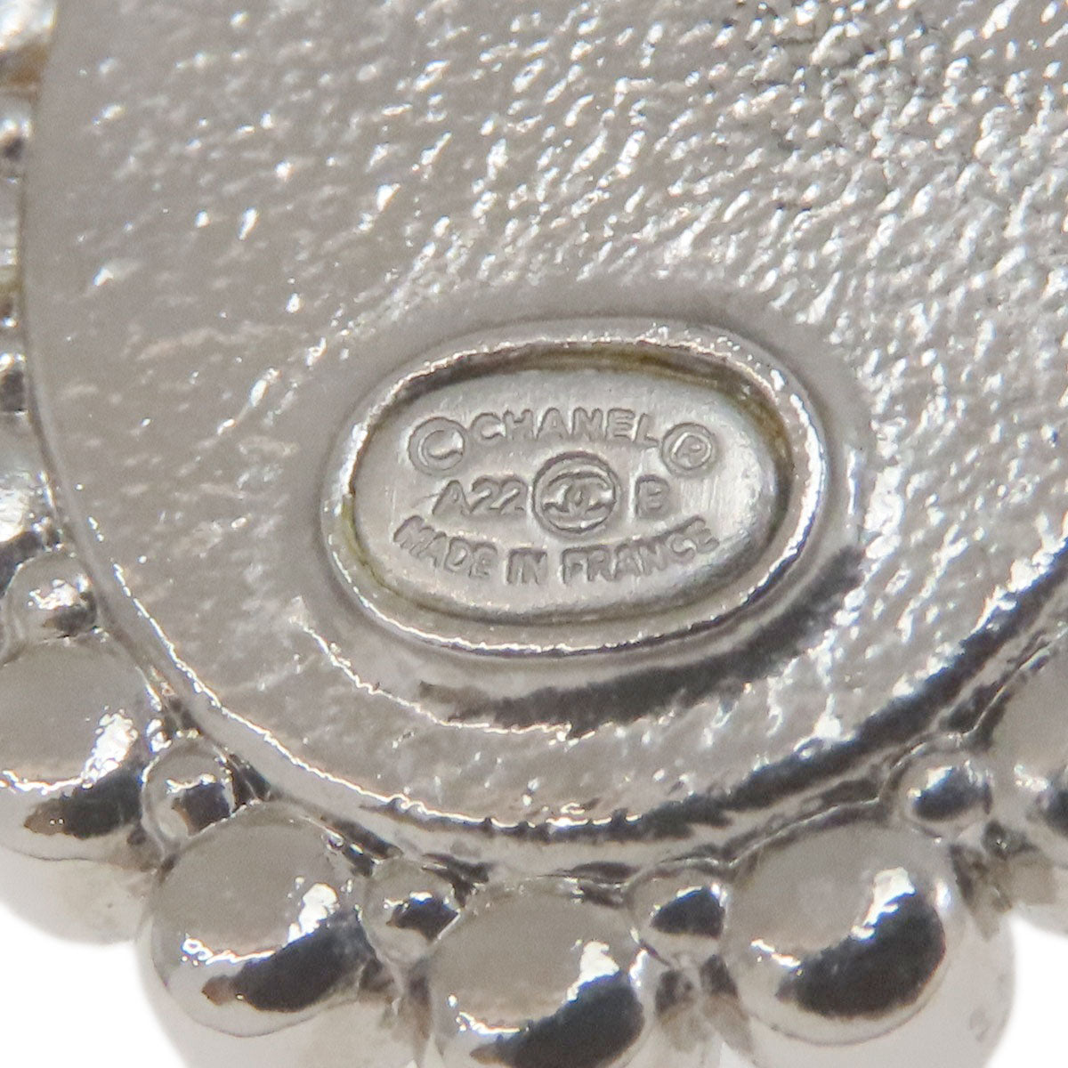 CHANEL COCO Mark rhinestone earring Metal Ladies [Used]