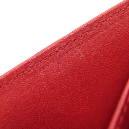 CHANEL 2.55 Matelasse Compact Wallet GoldHardware Bifold Wallet with Coin Pocket Calf Ladies [Used]