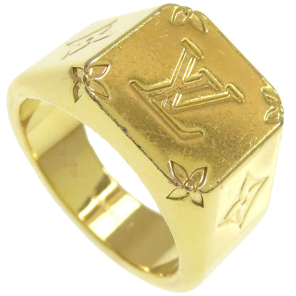LOUIS VUITTON M80191 signet ring Ring Metal Ladies [Used]