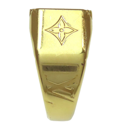 LOUIS VUITTON M80191 signet ring Ring Metal Ladies [Used]