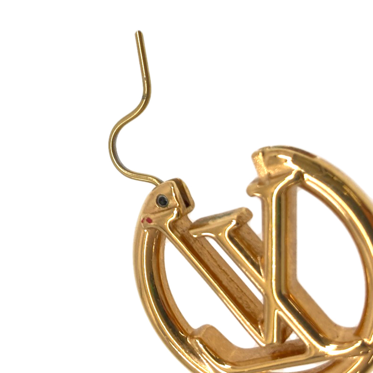 LOUIS VUITTON M00396 Earring Louise earring Metal Ladies [Used]