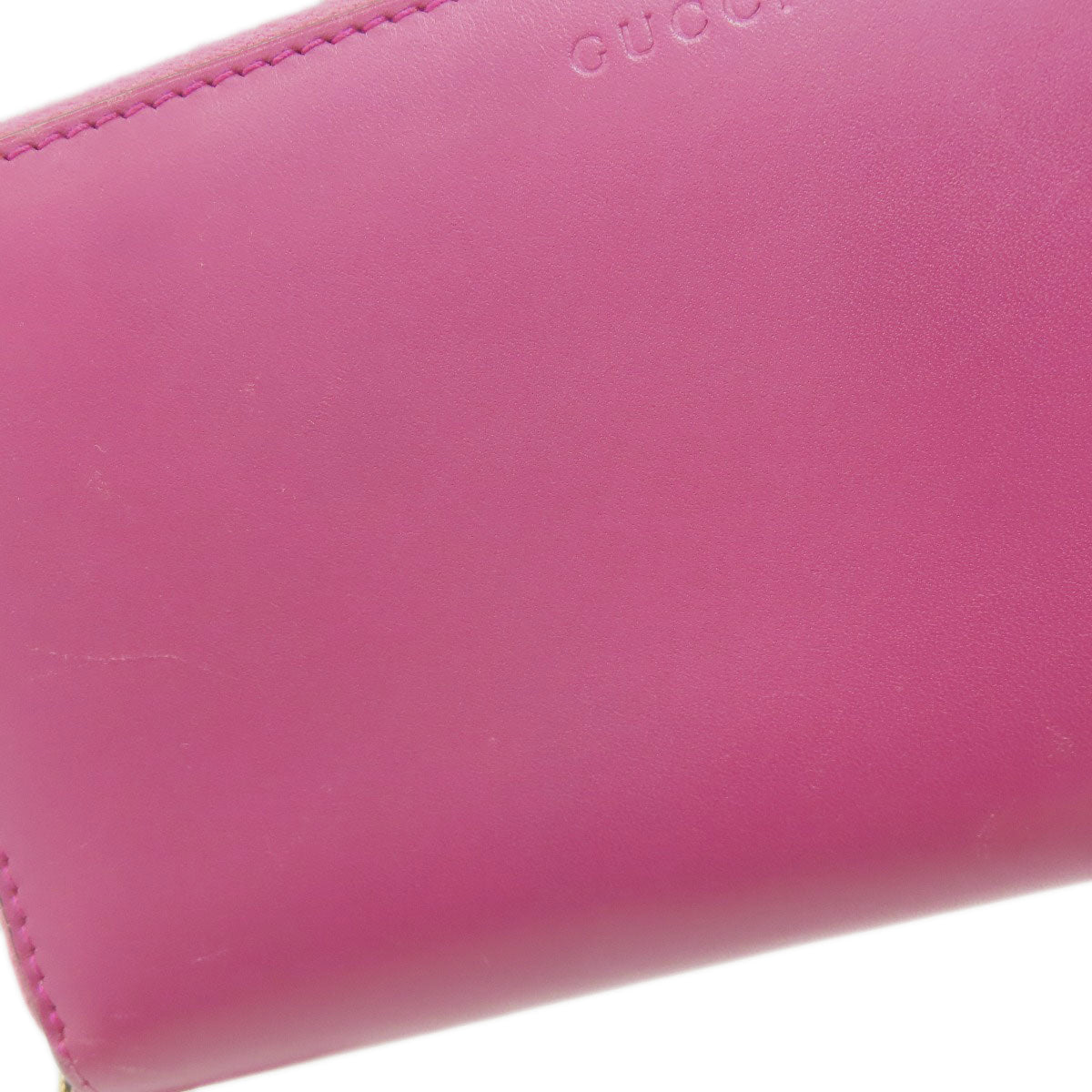 GUCCI 410102 logo Long wallet (with coin pocket) Leather Ladies [Used]