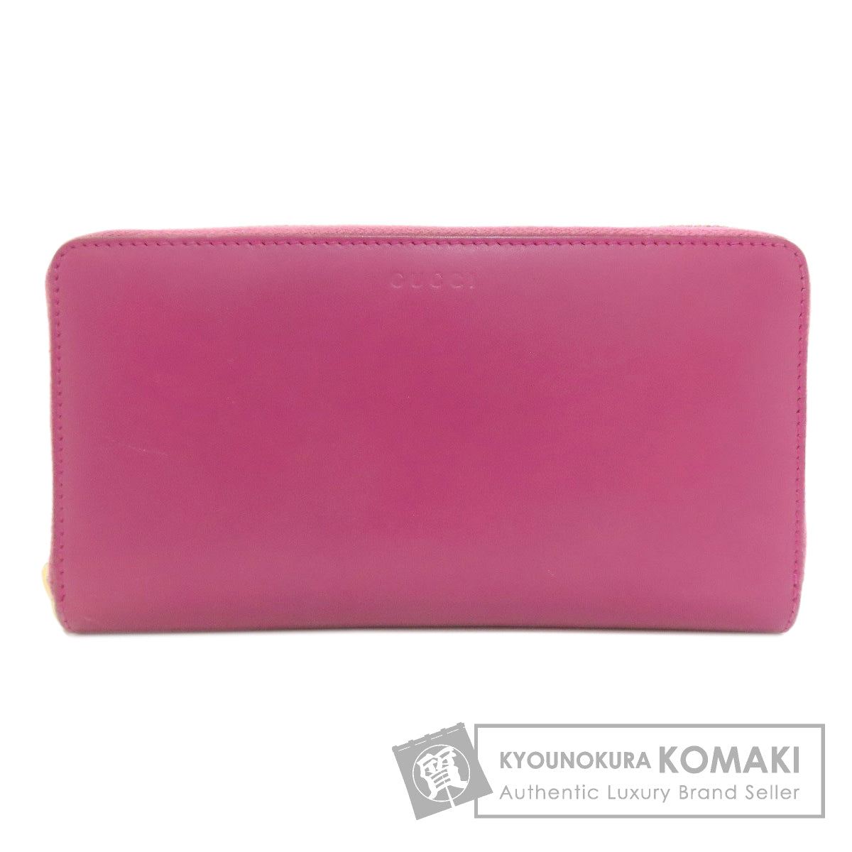 GUCCI 410102 logo Long wallet (with coin pocket) Leather Ladies [Used]