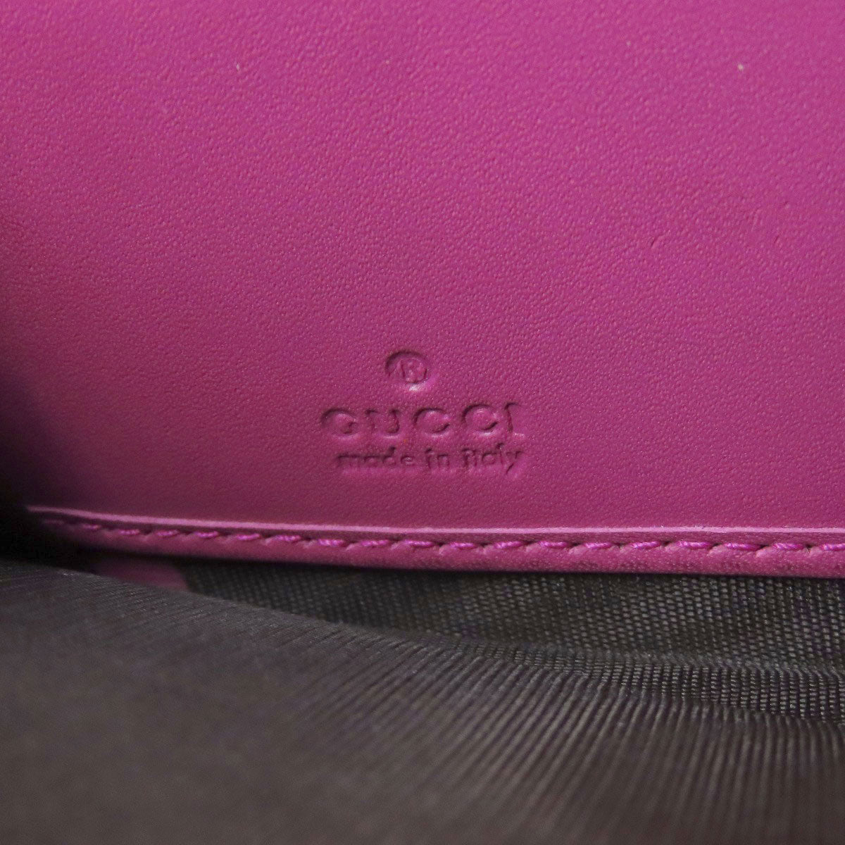 GUCCI 410102 logo Long wallet (with coin pocket) Leather Ladies [Used]