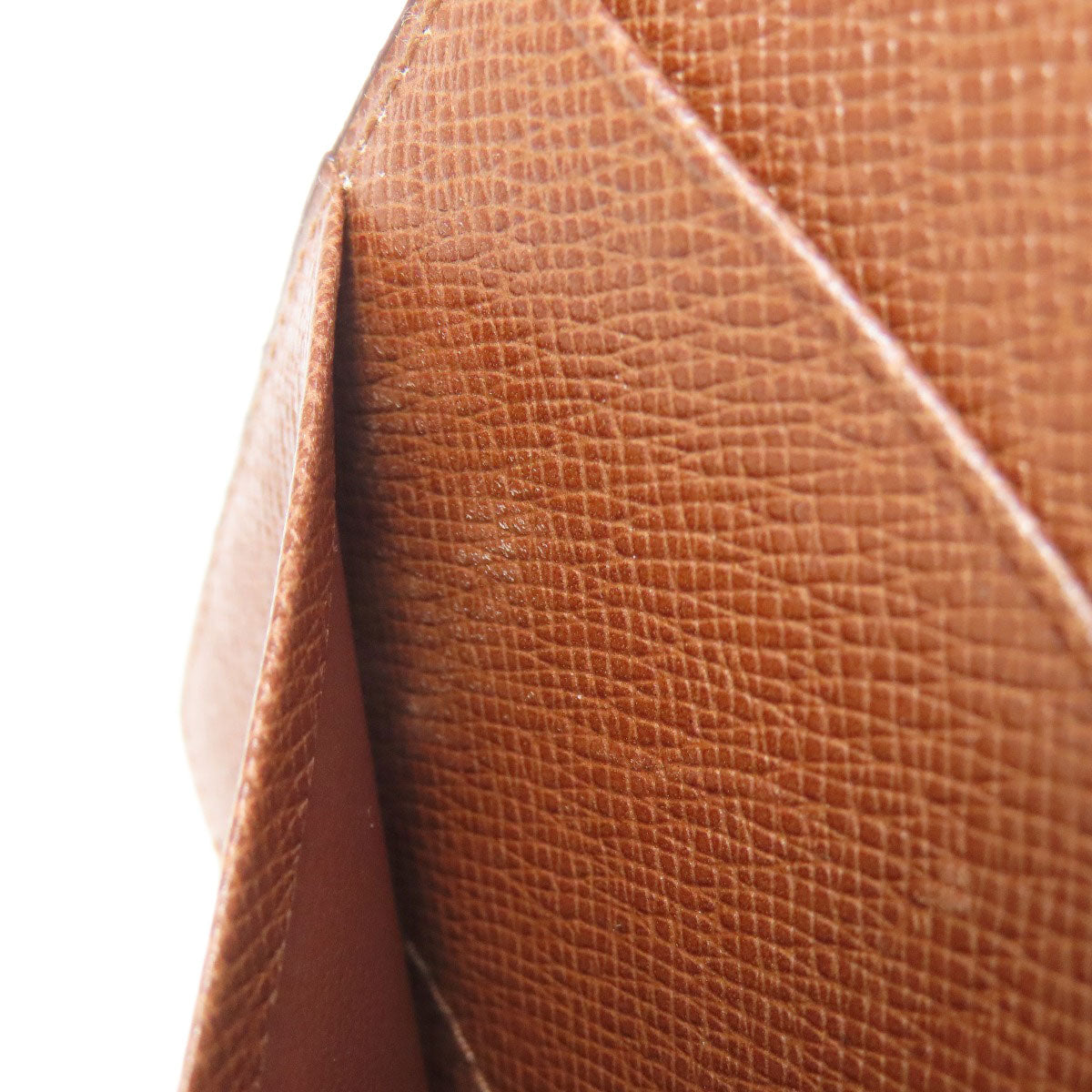 LOUIS VUITTON M62223 Porto Chekie Double Long wallet (no coin pocket) Monogram canvas mens [Used]