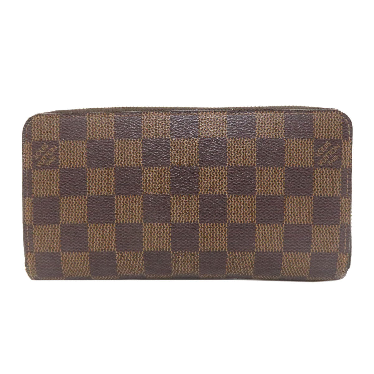 LOUIS VUITTON N60015 Zippy wallet old Long wallet (with coin pocket) Damier canvas Ladies [Used]