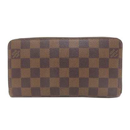 LOUIS VUITTON N60015 Zippy wallet old Long wallet (with coin pocket) Damier canvas Ladies [Used]