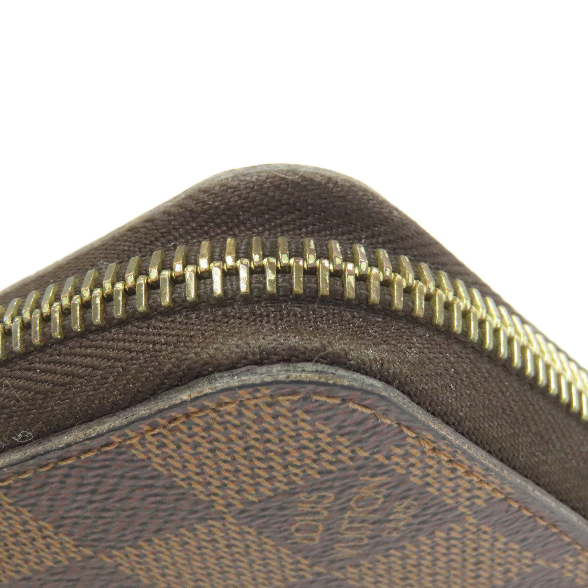 LOUIS VUITTON N60015 Zippy wallet old Long wallet (with coin pocket) Damier canvas Ladies [Used]