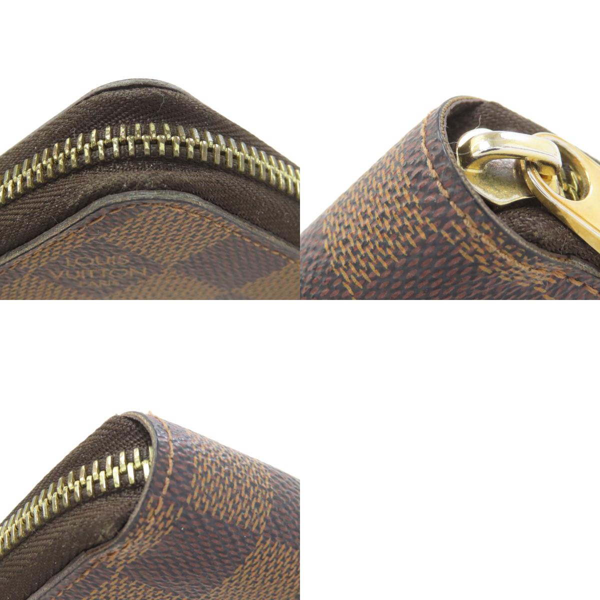 LOUIS VUITTON N60015 Zippy wallet old Long wallet (with coin pocket) Damier canvas Ladies [Used]