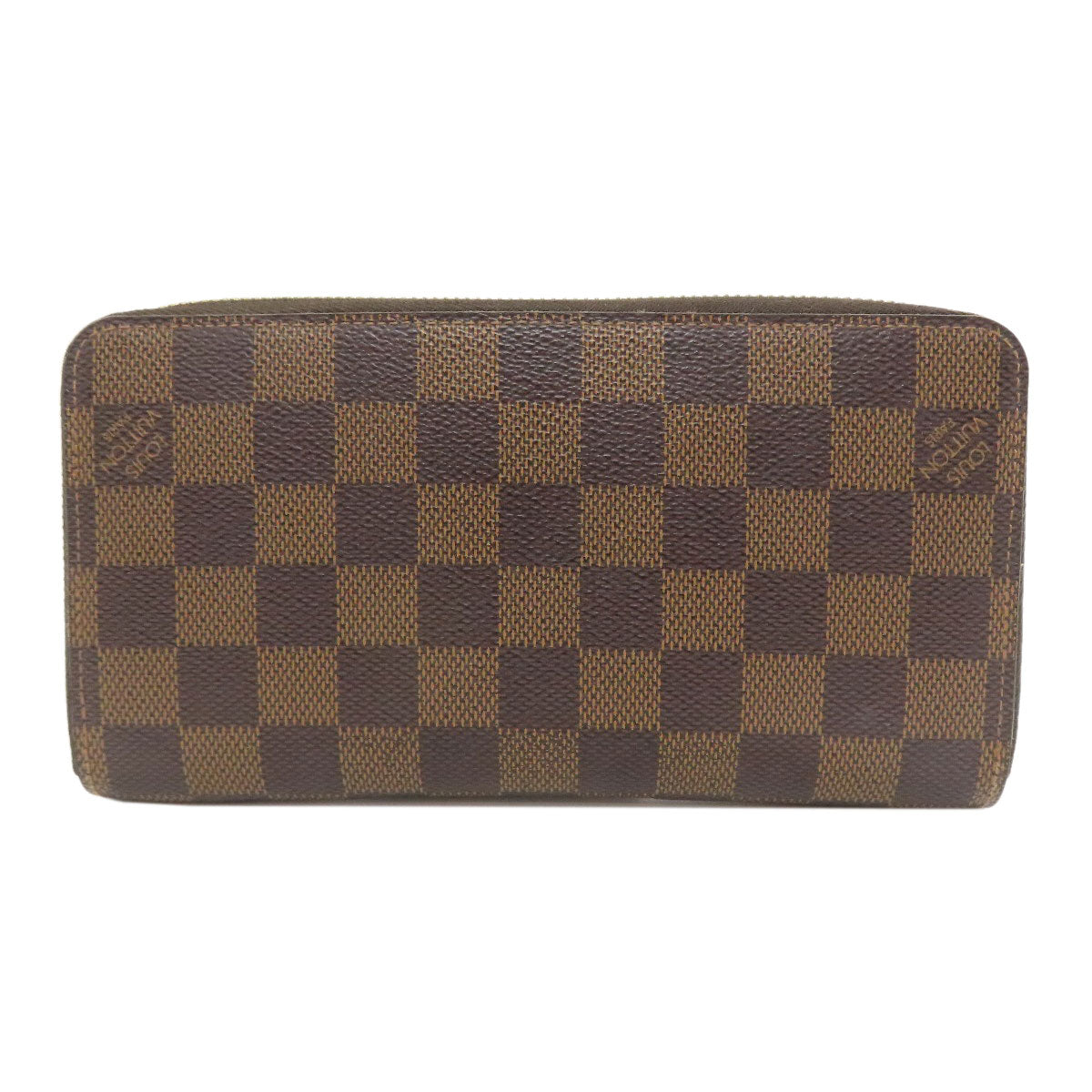 LOUIS VUITTON N60015 Zippy wallet old Long wallet (with coin pocket) Damier canvas Ladies [Used]