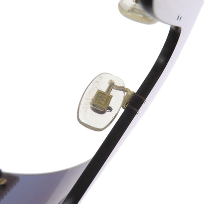 FENDI FF logo rhinestone sunglasses Plastic Ladies [Used]