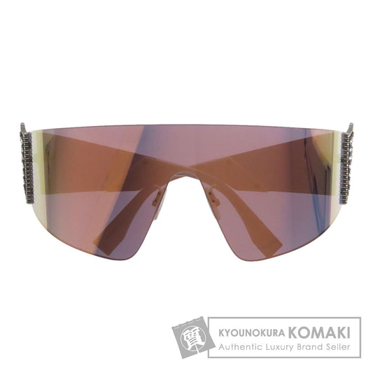 FENDI FF logo rhinestone sunglasses Plastic Ladies [Used]
