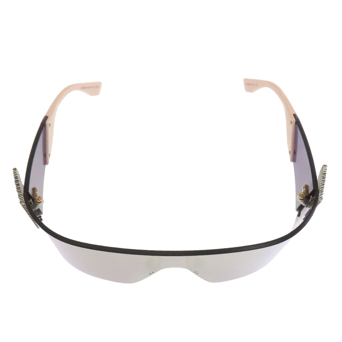FENDI FF logo rhinestone sunglasses Plastic Ladies [Used]