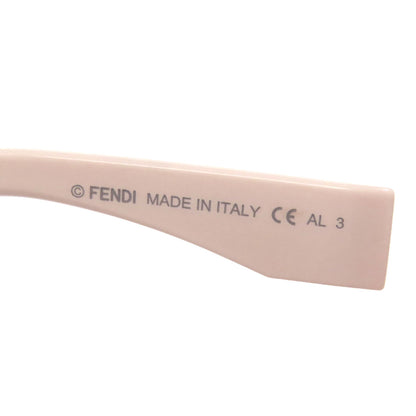 FENDI FF logo rhinestone sunglasses Plastic Ladies [Used]