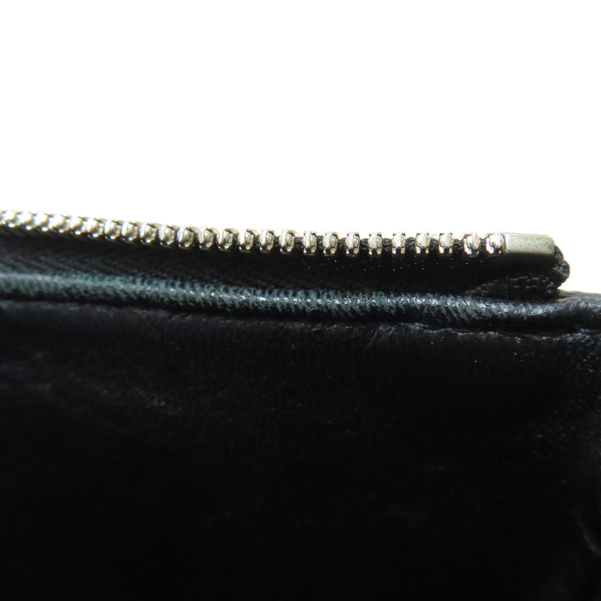 BALENCIAGA 551992 logo Accessory pouch Leather Ladies [Used]