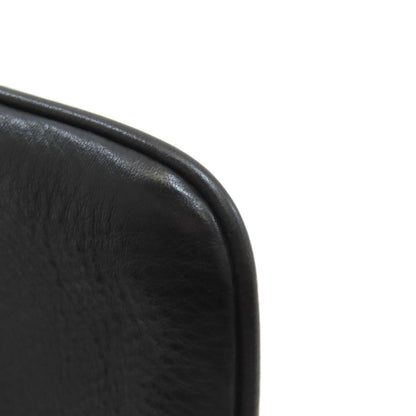 BALENCIAGA 551992 logo Accessory pouch Leather Ladies [Used]