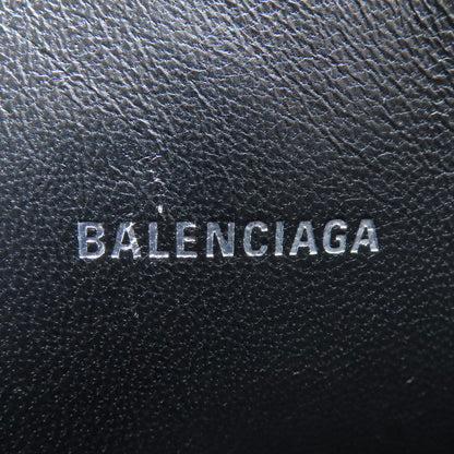 BALENCIAGA 551992 logo Accessory pouch Leather Ladies [Used]