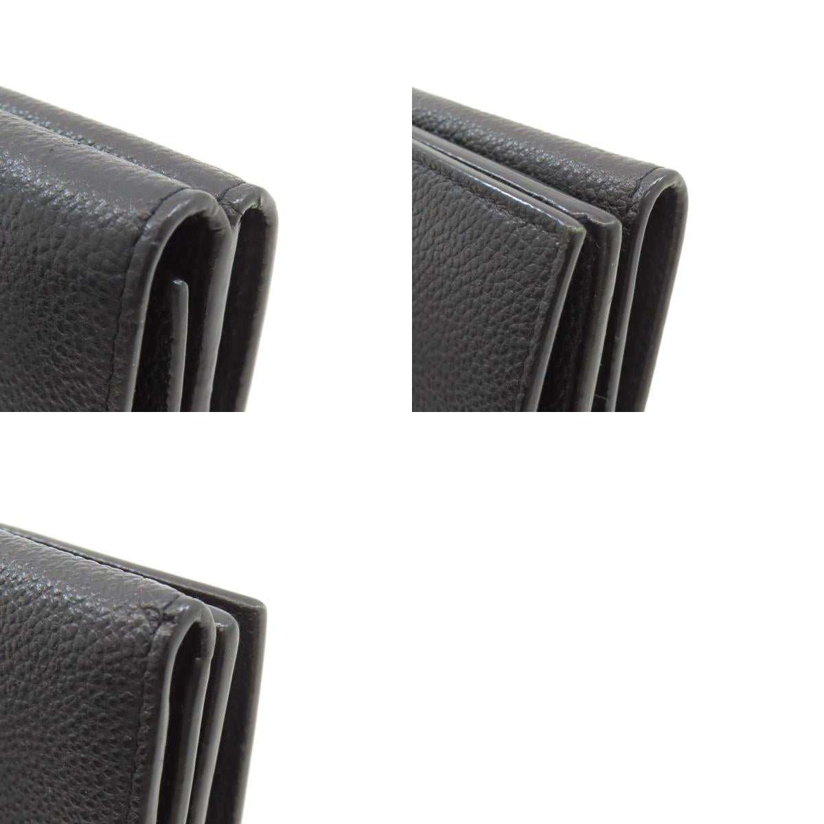 SAINT LAURENT Tri-fold wallet Bifold Wallet with Coin Pocket Leather Ladies [Used]