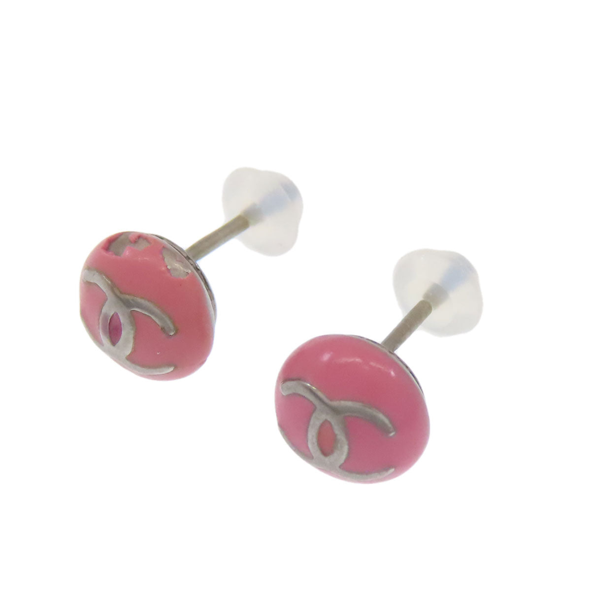 CHANEL COCO Mark earring Metal Ladies [Used]