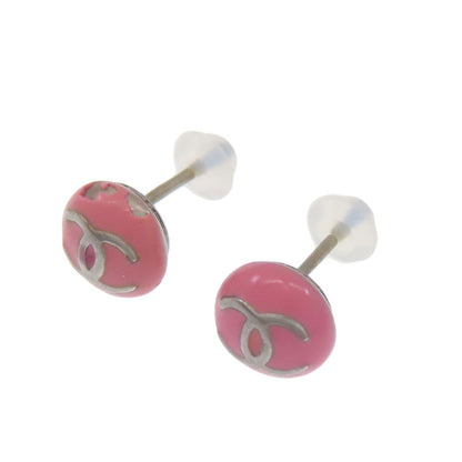 CHANEL COCO Mark earring Metal Ladies [Used]
