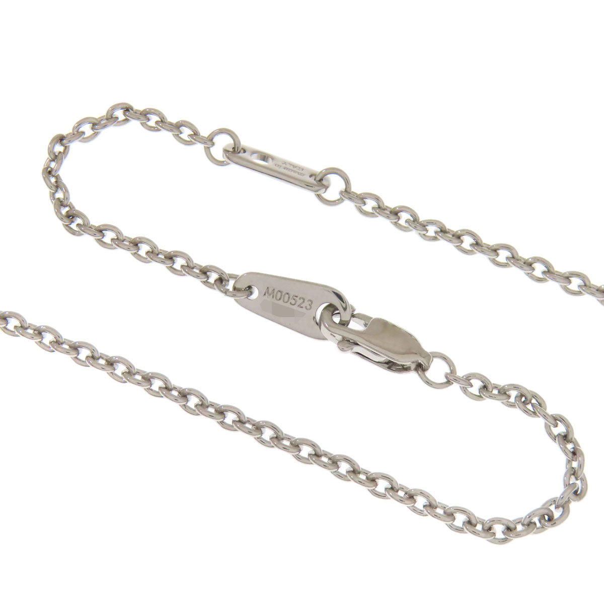 LOUIS VUITTON M00523 Pendant LV & Paris Eiffel Tower Necklace Metal Ladies [Used]