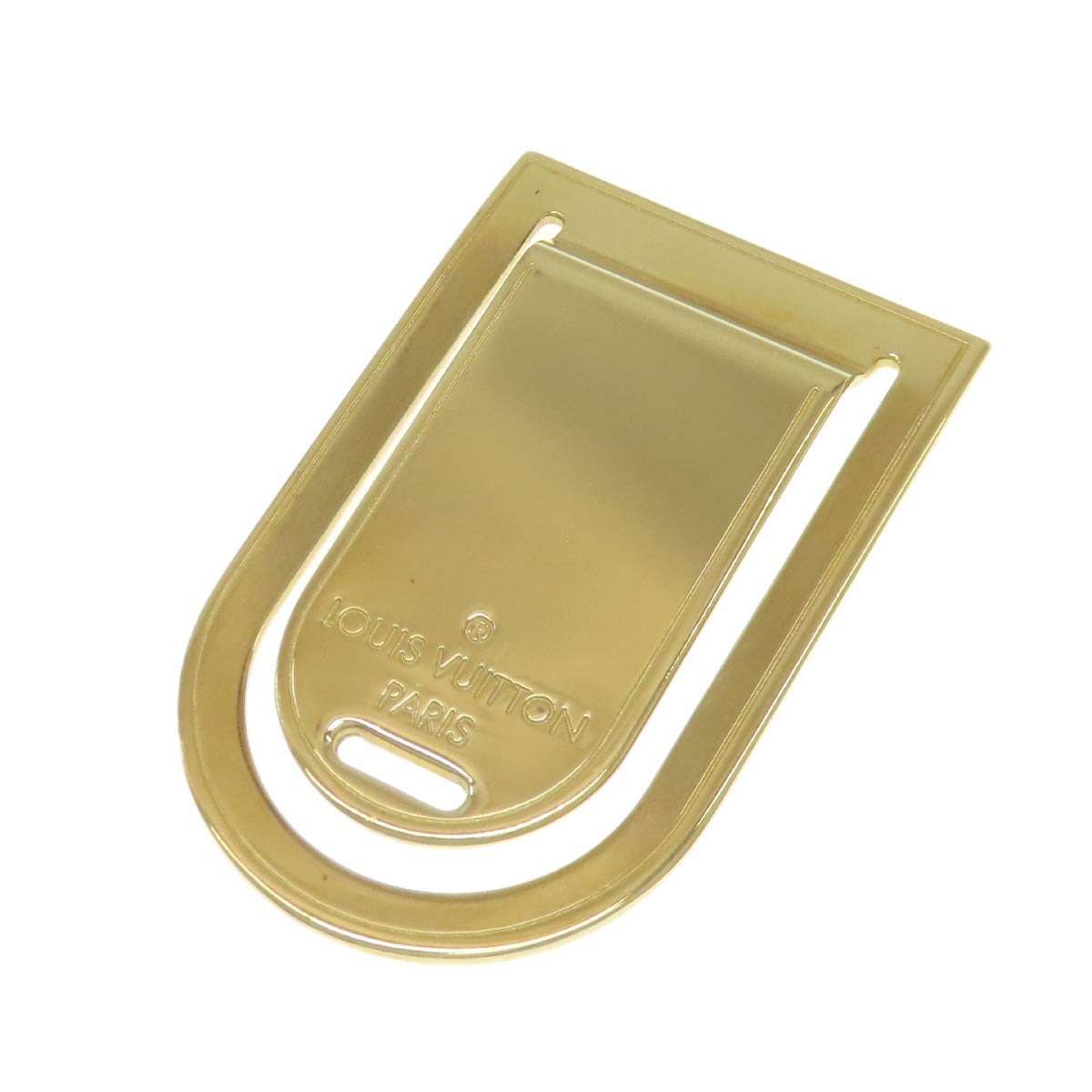 LOUIS VUITTON M64690 Pansu a Bie Porto Address Money clip Metal Ladies [Used]