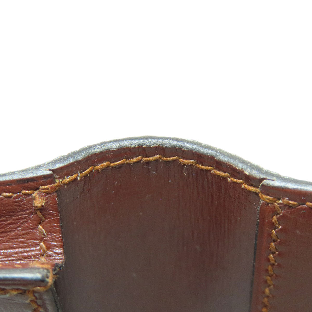 HERMES MC2 Fleming Long wallet (no coin pocket) Box calf Ladies [Used]