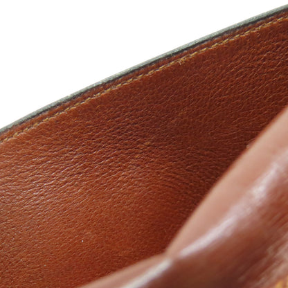 HERMES MC2 Fleming Long wallet (no coin pocket) Box calf Ladies [Used]