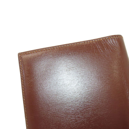 HERMES MC2 Fleming Long wallet (no coin pocket) Box calf Ladies [Used]