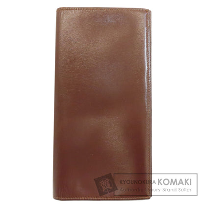 HERMES MC2 Fleming Long wallet (no coin pocket) Box calf Ladies [Used]