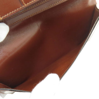 HERMES MC2 Fleming Long wallet (no coin pocket) Box calf Ladies [Used]